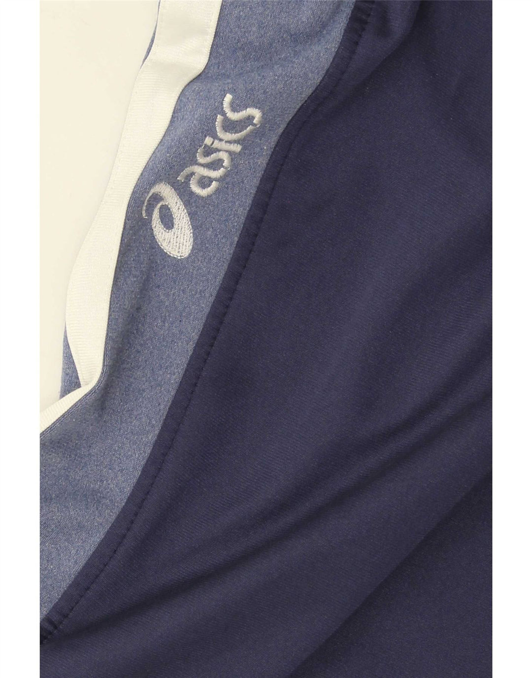 Pantaloni de trening Asics pentru bărbați, mari bleumarin, color block