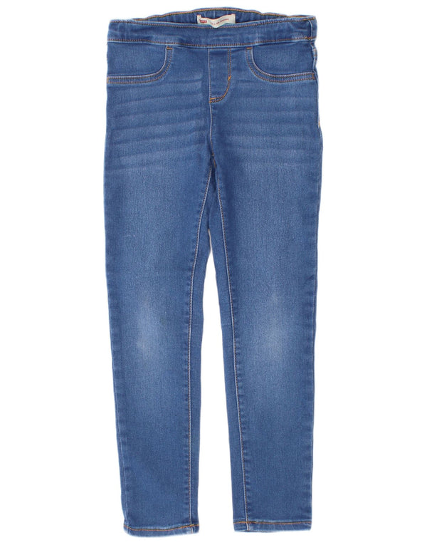 Blugi Jegging Fete Levi's 6-7 Ani L24 L23 Bumbac Albastru