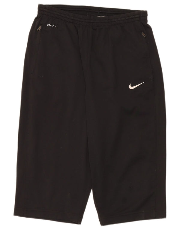 Pantaloni scurți sport Bermude Nike băieți 13-14 ani XL poliester negru