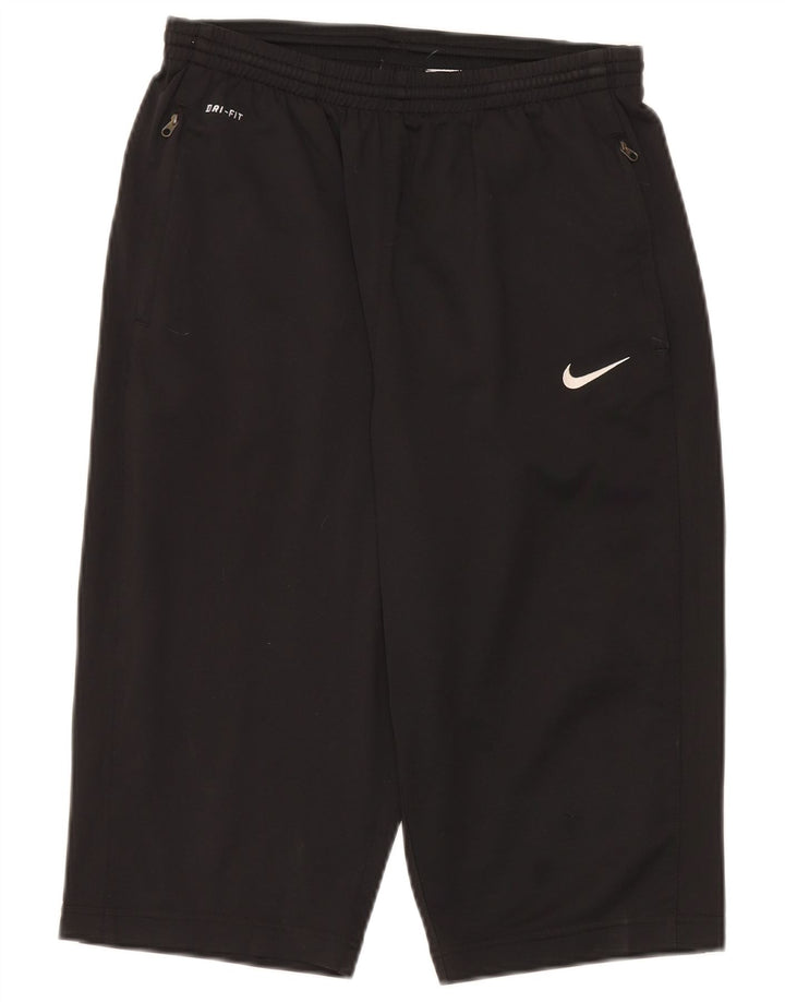 Pantaloni scurți sport Bermude Nike băieți 13-14 ani XL poliester negru