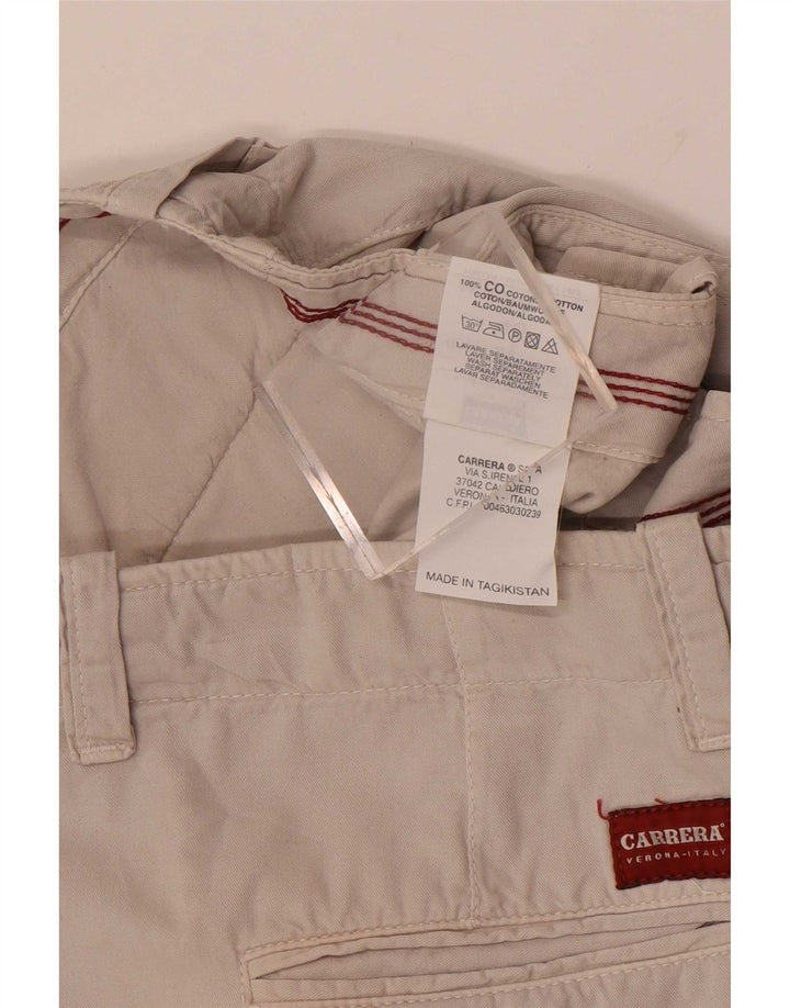 Pantaloni scurți chino pentru bărbați Carrera W36, bumbac gri mare