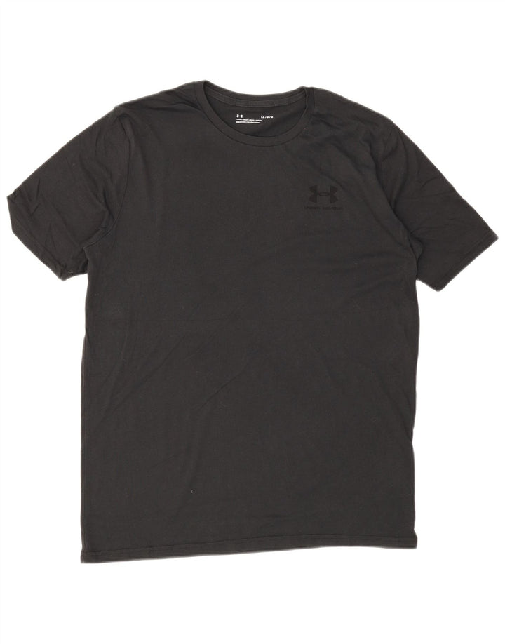 Tricou pentru bărbați UNDER ARMOUR Top mare bumbac gri