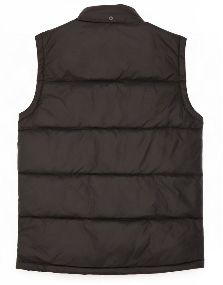 Jack Wills Gilet căptușit pentru bărbați UK 36 Poliamidă neagră mică