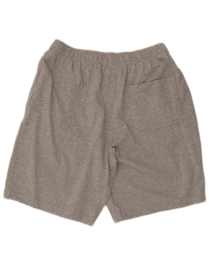 Pantaloni scurți sport Nike pentru bărbați, bumbac cu pete gri medii