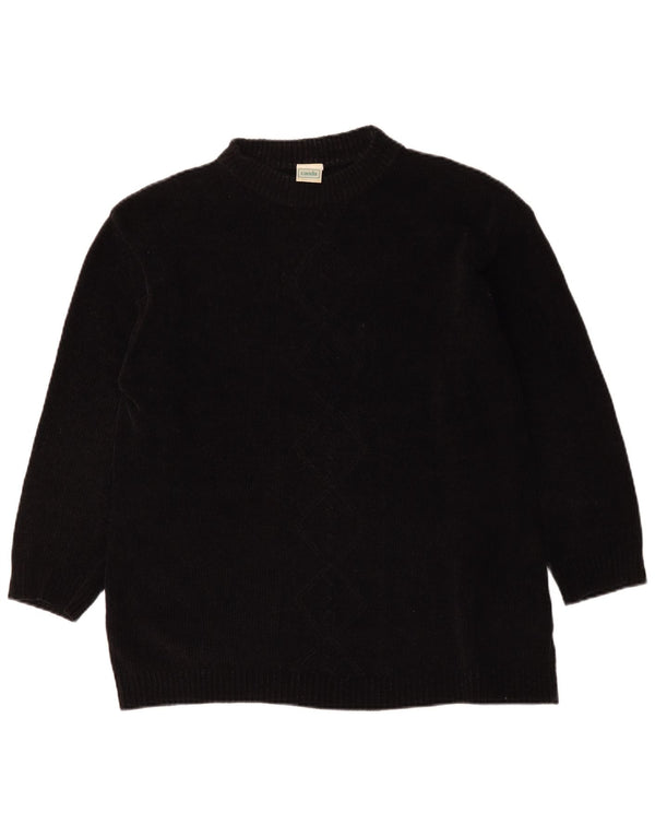 Pulover cu gât țestoasă supradimensionat pentru femei Canda UK 14/16 Medium Black