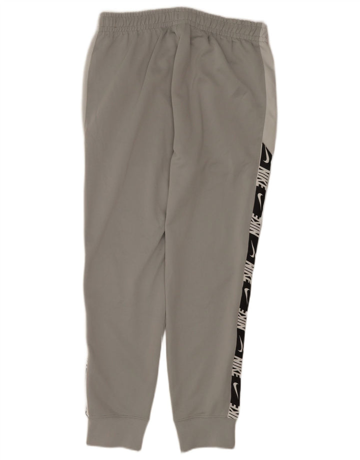 Pantaloni de trening grafic pentru bărbați Nike Pantaloni de jogging, gri mediu, bloc de culoare
