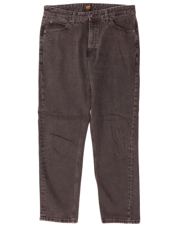 Blugi Lee Rider Straight pentru bărbați W31 L31 bumbac gri