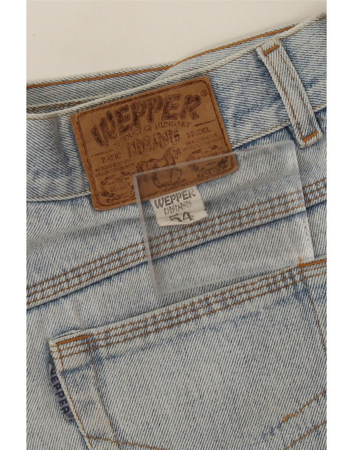 Pantaloni scurți din blugi pentru femei VINTAGE W32 Large Blue