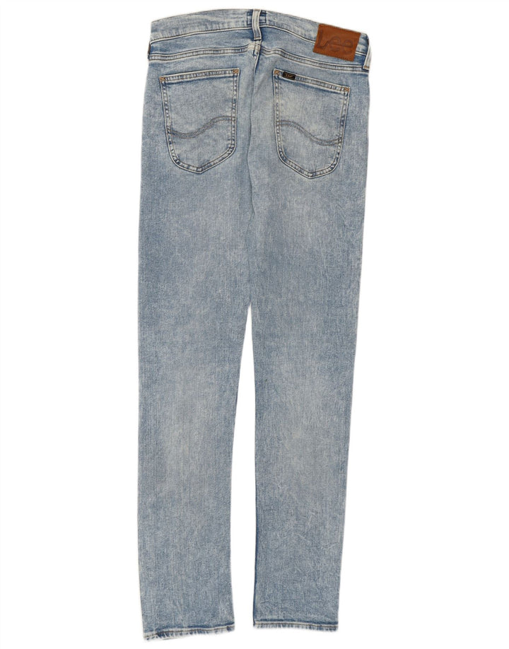 Blugi conici pentru bărbați Lee Luke Slim Fit L30 L32 Bumbac albastru