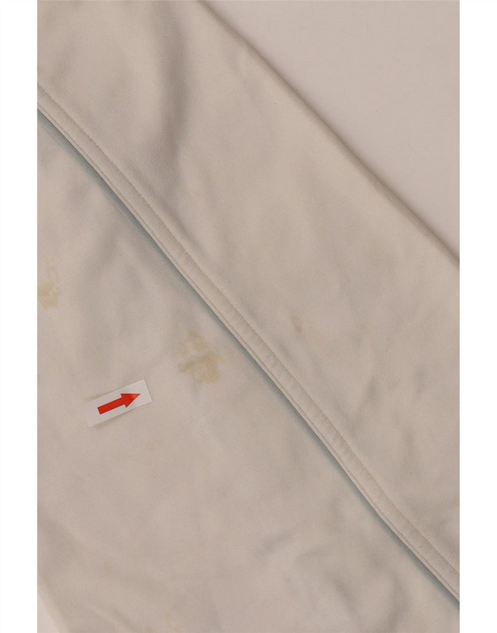 Jachetă de trening pentru bărbați ADIDAS UK 42/44 Poliester alb mare