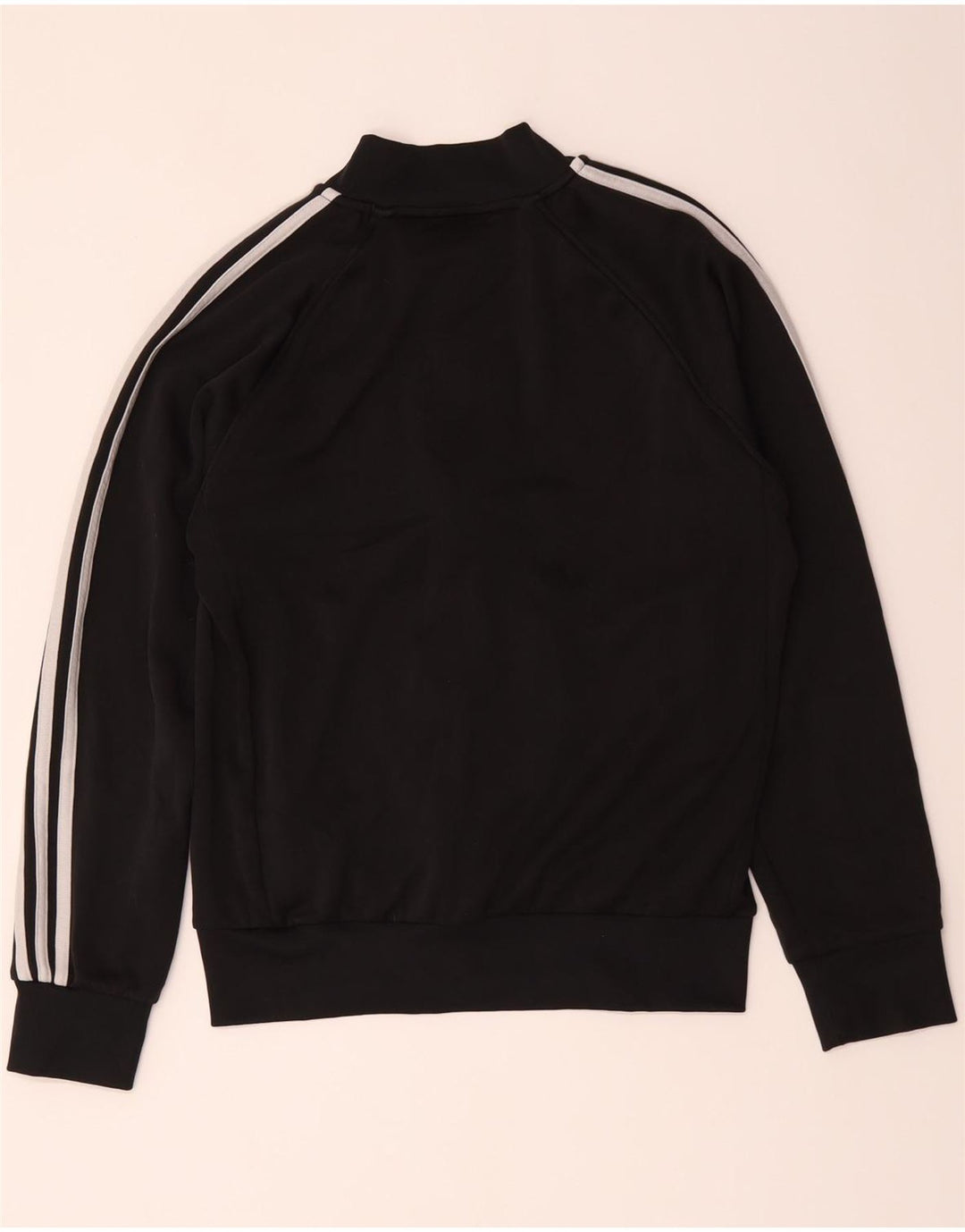 Jachetă pentru trening Adidas pentru bărbați, poliester mediu negru