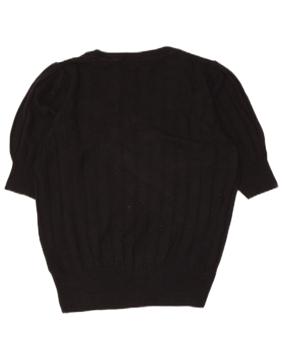 Pulover pentru femei Marks & Spencer cu gât cu barca UK 10 Mic Negru