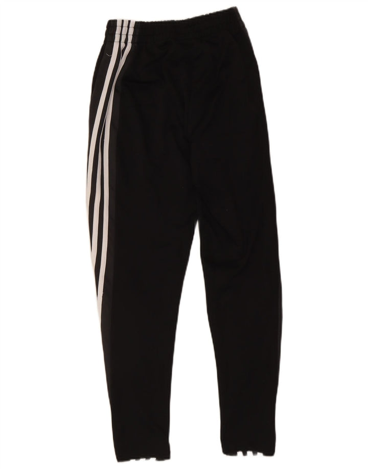 Pantaloni de trening Adidas baieti 11-12 ani poliester negru