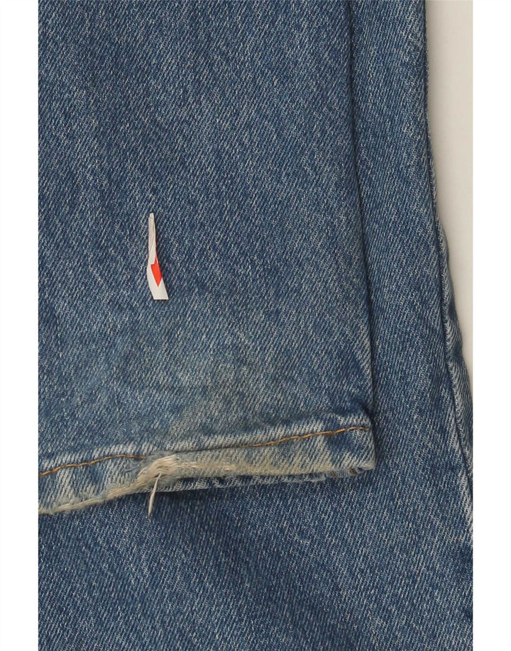 Blugi drepti pentru bărbați Levi's 516 W34 L32 Bumbac albastru