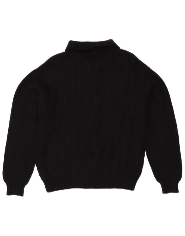 Pulover cardigan pentru femei Marks & Spencer UK 6 XS Viscoză neagră