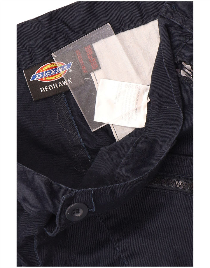 Pantaloni cargo drepti pentru bărbați Dickies Redhawk W38 L33 poliester bleumarin