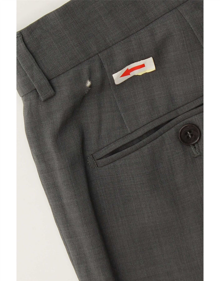 Pantaloni de costum pentru bărbați Hugo Boss L34 L34 gri
