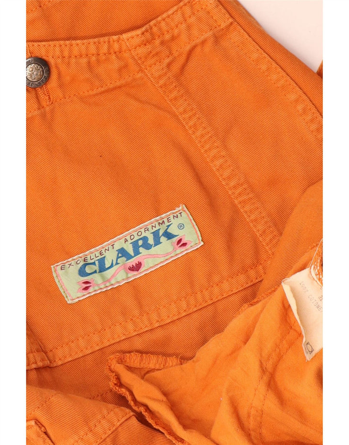 Rochie salopetă pentru femei CLARK UK 14 bumbac portocaliu mediu