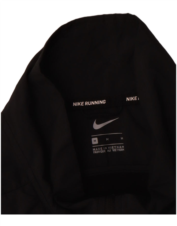 Jachetă de trening NIKE pentru femei UK 14 Medium Black Spandex