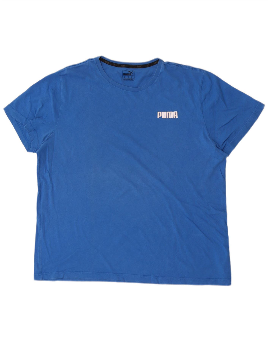 Tricou pentru bărbați Puma Top XL Blue Bumbac