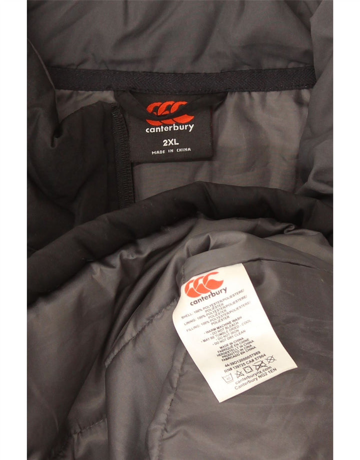 Gilet Canterbury pentru bărbați, UK 44 2XL, poliester negru