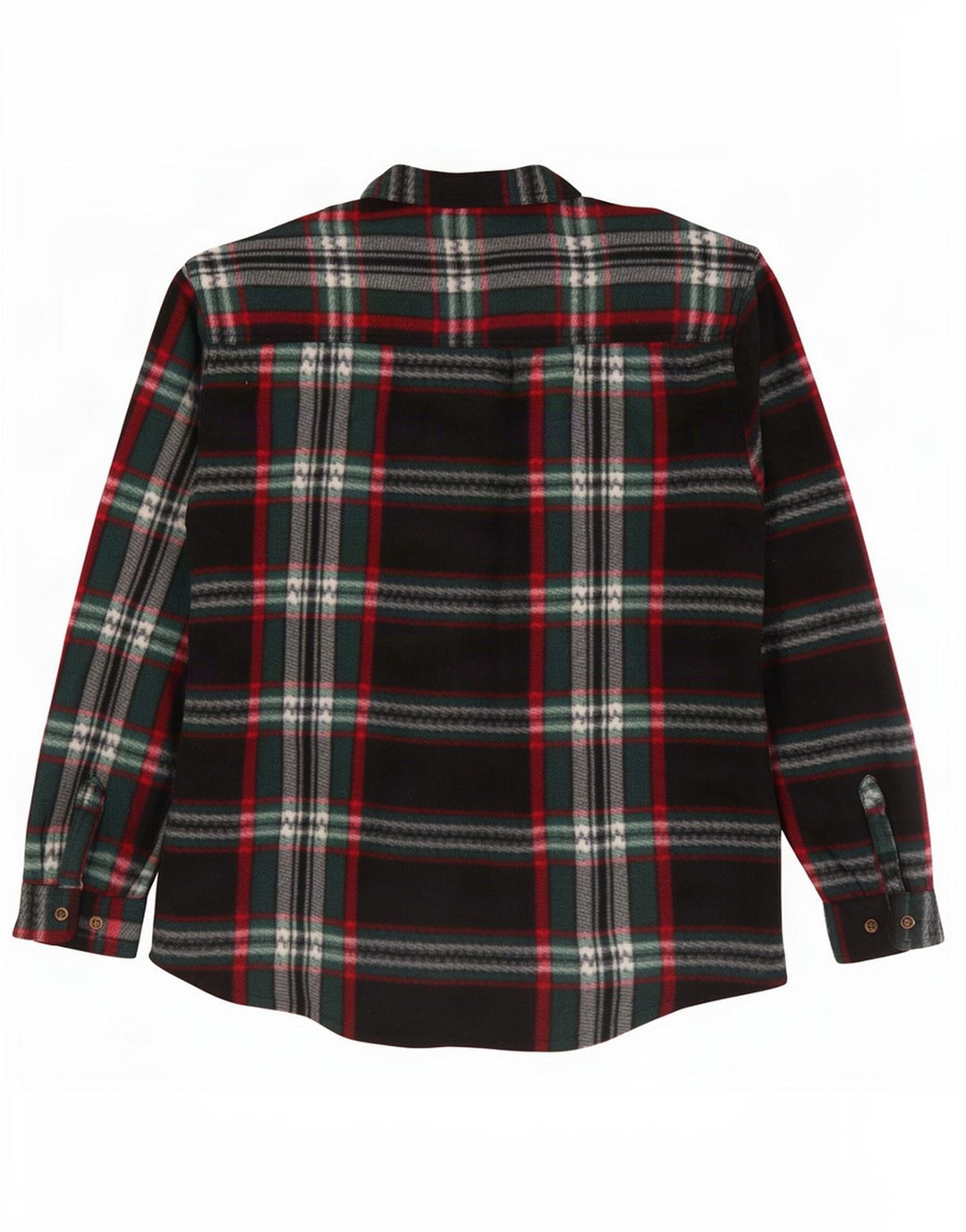 Cămașă vintage pentru bărbați din lână XL poliester cu carouri multicolore