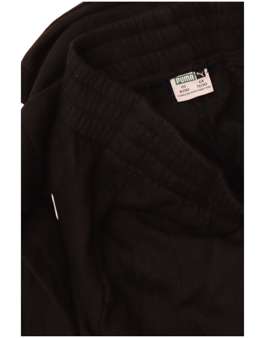 Pantaloni de trening grafic PUMA pentru fete Pantaloni de jogging 15-16 ani XL Negru