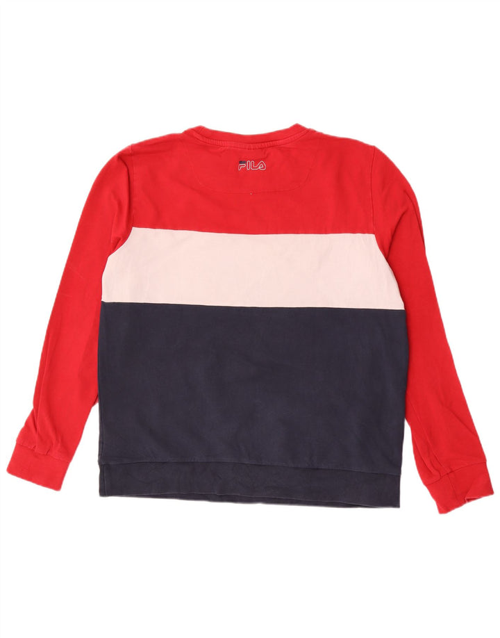 Pulover cu grafic pentru femei Fila UK 16, mare, multicolor