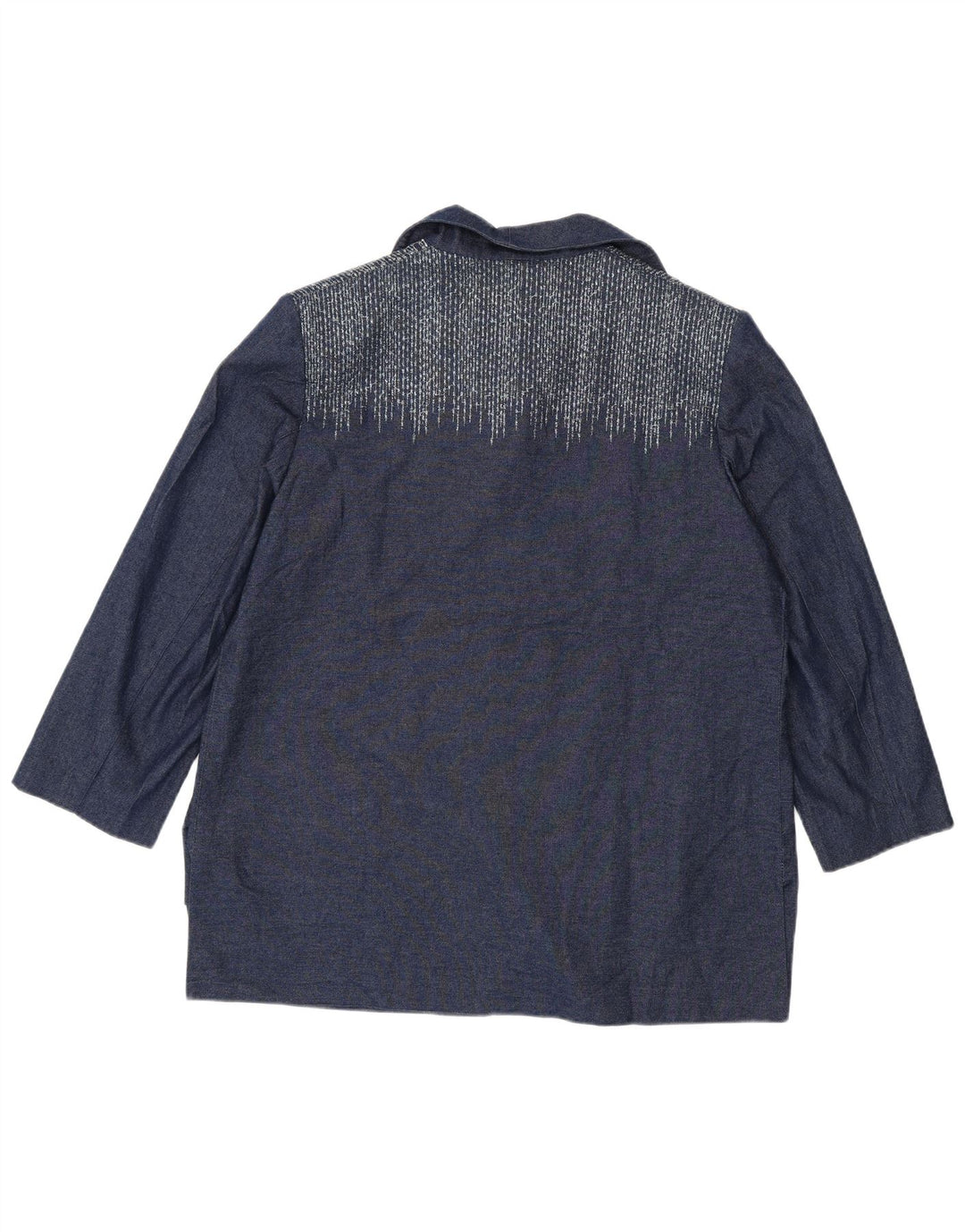 Ungaro jachetă pentru femei cu mâneci 3/4 și 4 nasturi, Marea Britanie 16, bleumarin