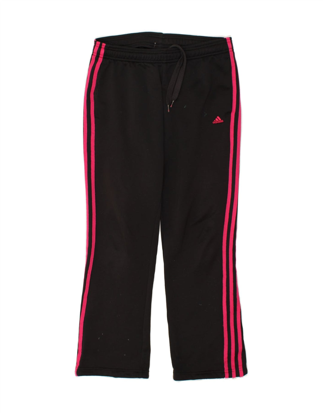 Pantaloni de trening Climalite pentru femei ADIDAS UK 8/10 Poliester negru mic