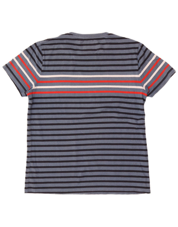 Tricou pentru bărbați Superdry Top 2XL, bumbac cu dungi albastre