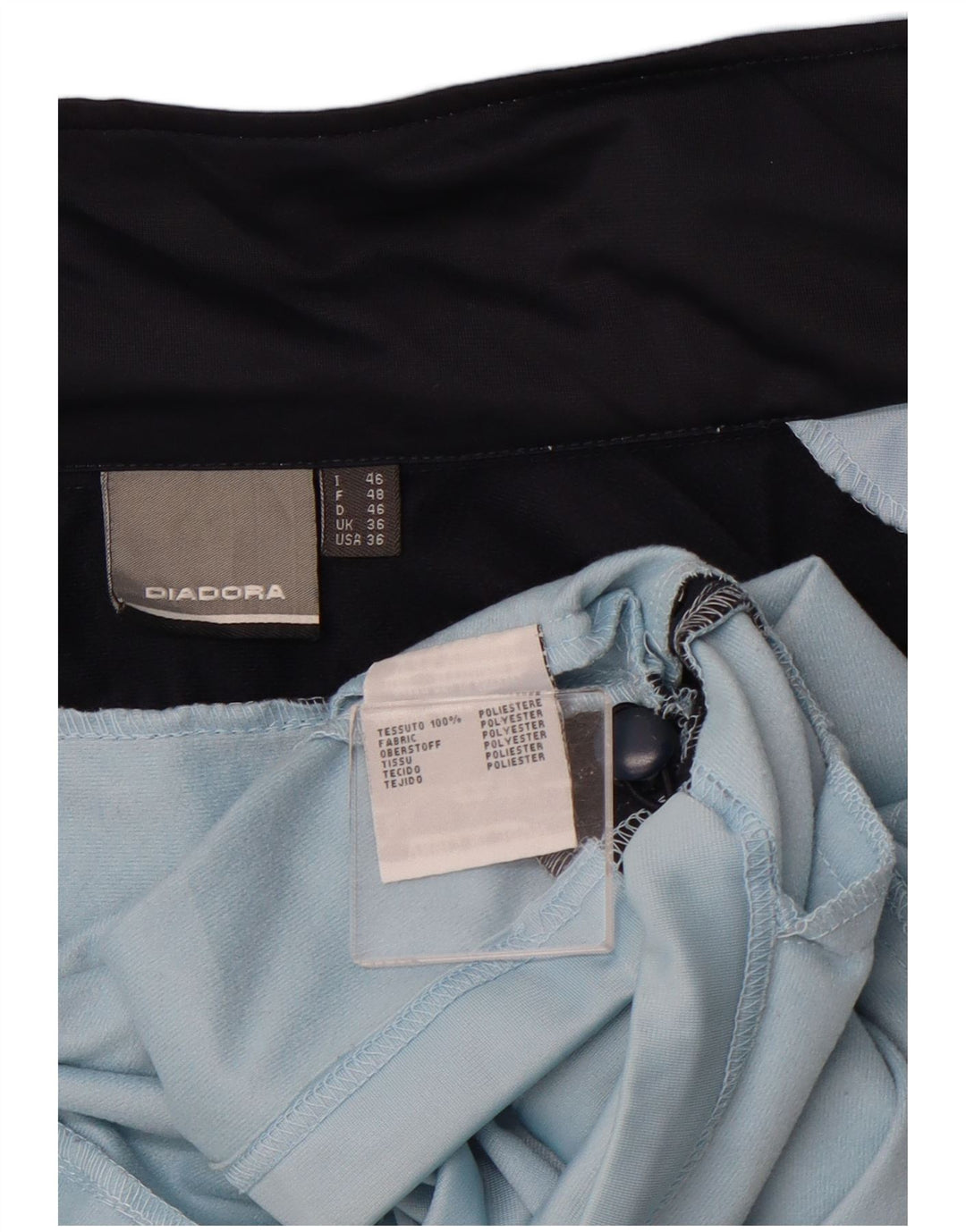 Jachetă de trening pentru bărbați DIADORA UK 36, albastru, poliester color bloc