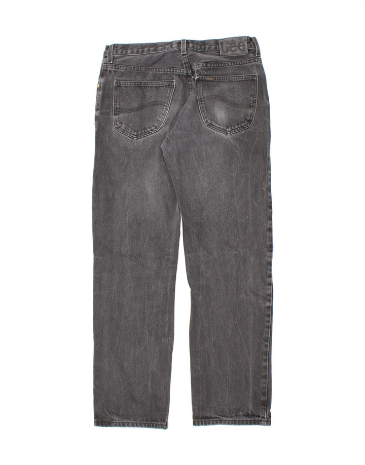 LEE Womens Straight Jeans W33 L32 Grey Cotton Vintage Lee and Second-Hand Lee from Messina Hembry 