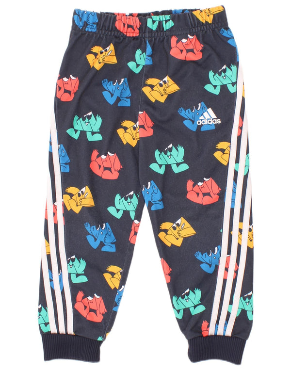 Adidas Baby Boys Graphic Joggers Pantaloni Trening 18-24 Luni Bleumarin