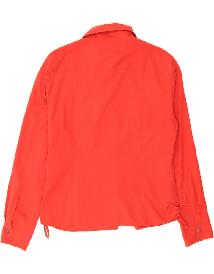 TOM TAILOR Womens Shirt Blouse IT 42 Medium Red Polyester Vintage Tom Tailor and Second-Hand Tom Tailor from Messina Hembry 