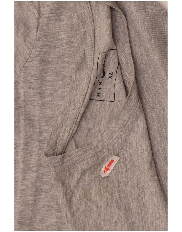 Tricou Gas barbati Top XL bumbac gri