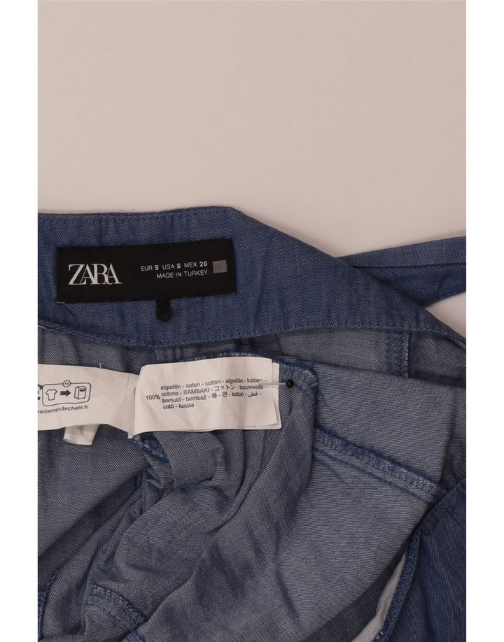 Costum pentru femei Zara UK 10 Small Blue Bumbac