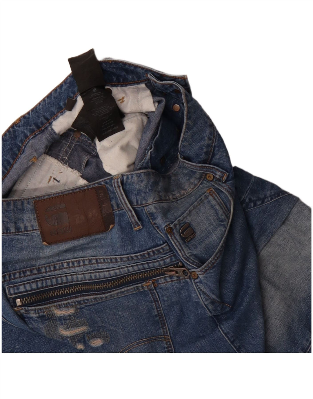 Blugi G-Star Banana Slim pentru bărbați W33 L34 Bumbac albastru