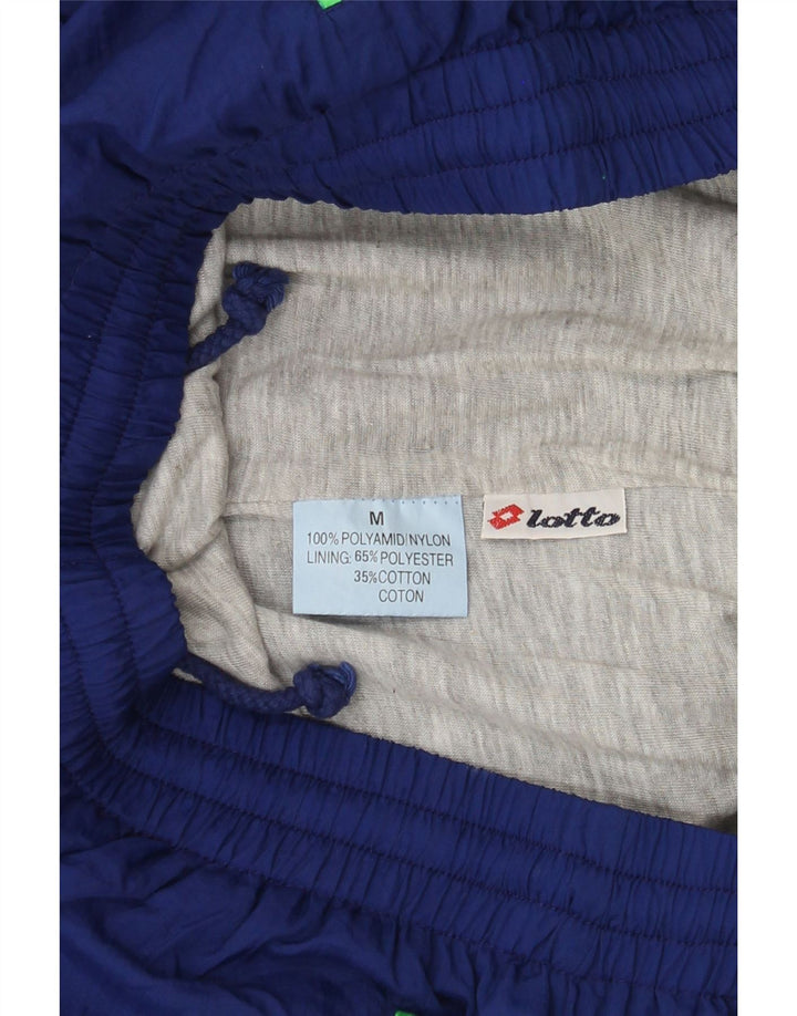 LOTTO Boys Tracksuit Trousers Joggers 11-12 Years Medium Blue Polyamide Vintage Lotto and Second-Hand Lotto from Messina Hembry 