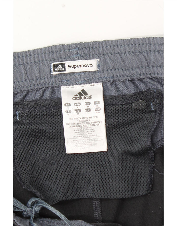 Leggings Supernova ADIDAS pentru femei UK 14 Poliester mediu negru