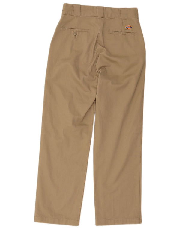 Pantaloni chino drepti pentru femei Dickies L26 L27 poliester bej