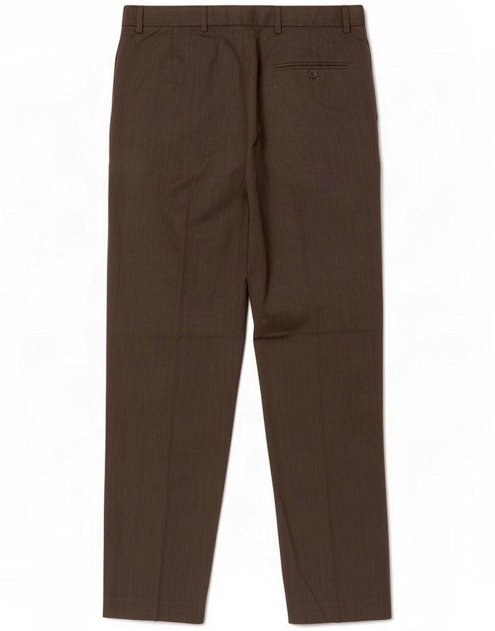Marks & Spencer Pantaloni de costum pentru bărbați cu ajustare normală W32 L31 Gri poliester