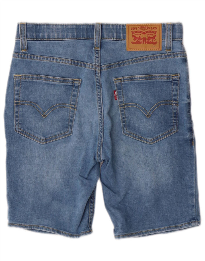 Pantaloni scurți din blugi pentru băieți Levi's 11-12 ani W26 Albastru