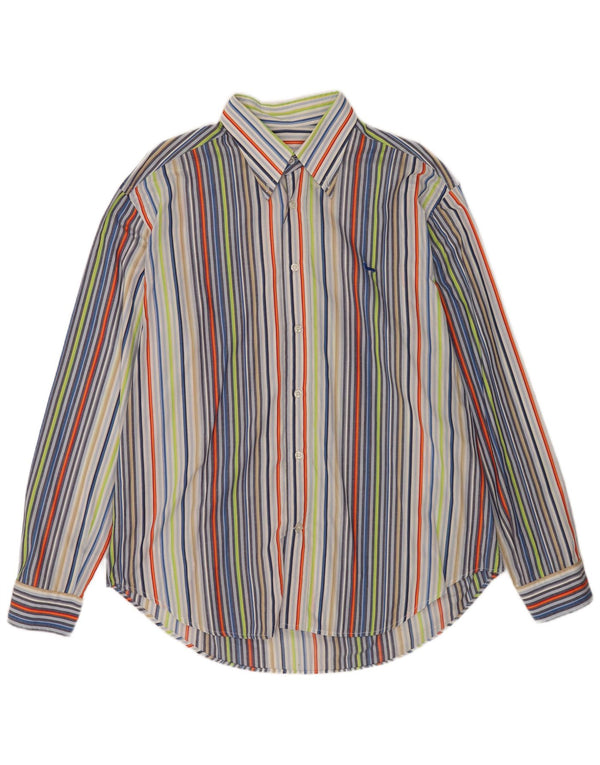 Cămașă pentru bărbați Harmont & Blaine, bumbac cu dungi multicolore 3XL
