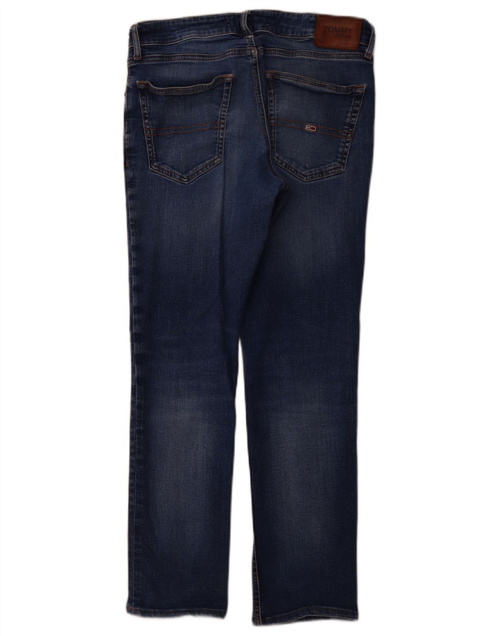 TOMMY HILFIGER Blugi drepti pentru femei W32 L27 Bumbac albastru