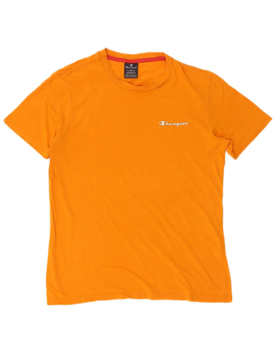Tricou pentru bărbați Champion Top XS Bumbac portocaliu