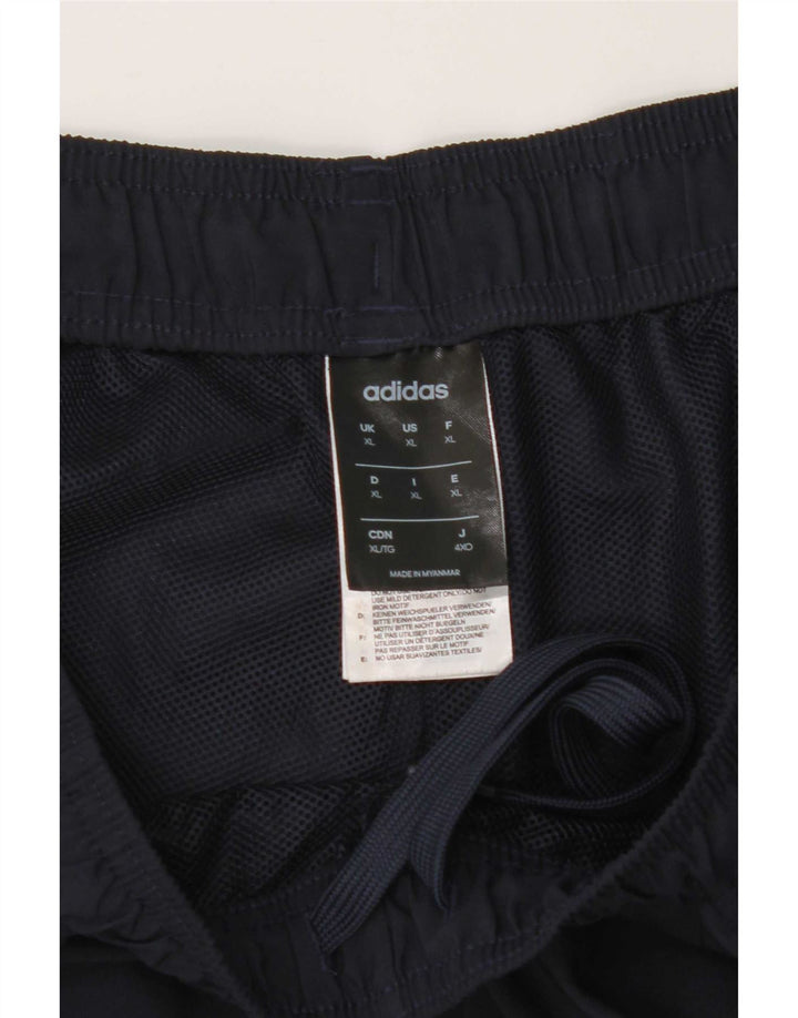 Pantaloni scurți sport pentru bărbați Adidas XL bleumarin poliester