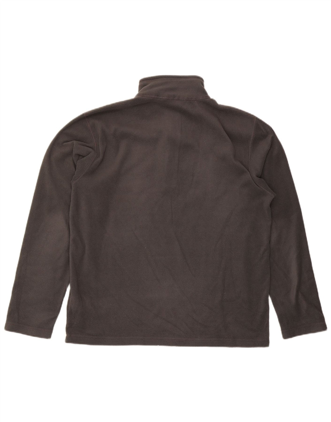 Pulover pentru bărbați The North Face, cu fermoar și gât, poliester mare, gri