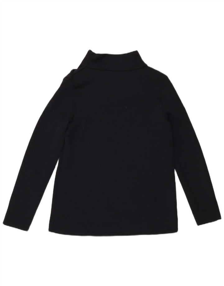 Cos Top pentru femei cu mânecă lungă UK 6 XS bleumarin poliester