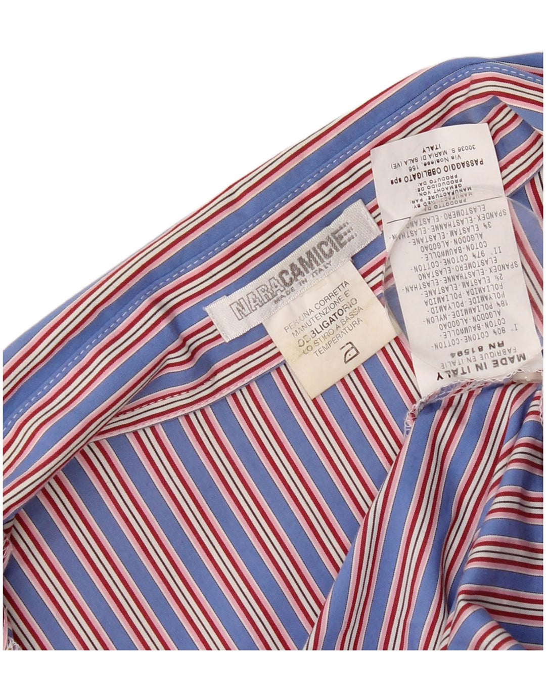 Bluză cămașă pentru femei Naracamicee UK 14 Medium, multicoloră, cu dungi